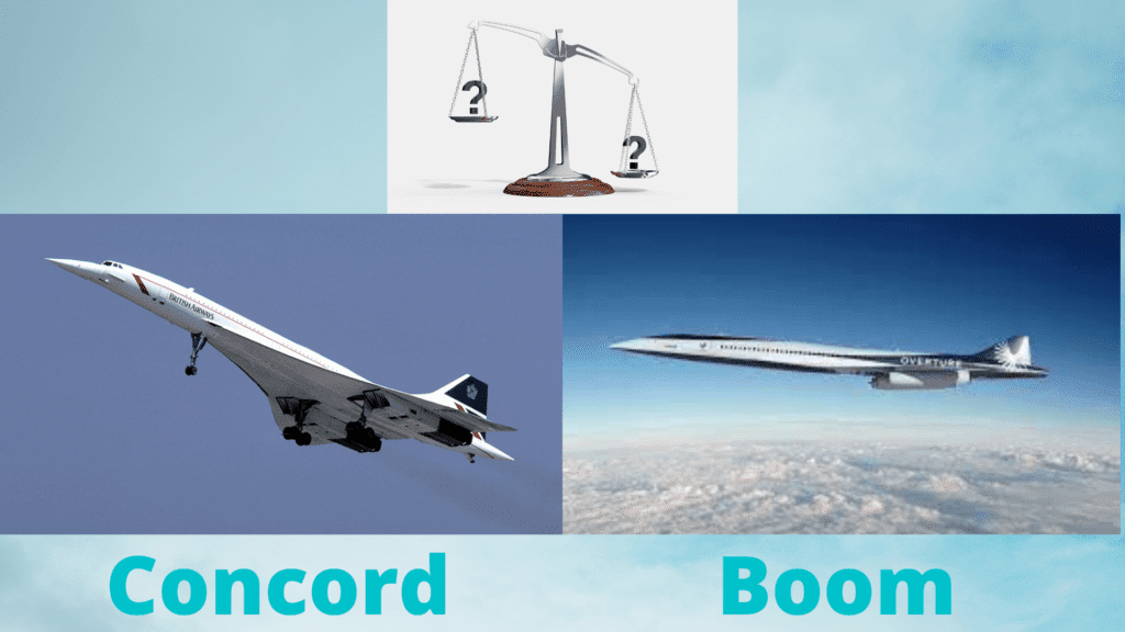 Boom Vs Concord Comparison