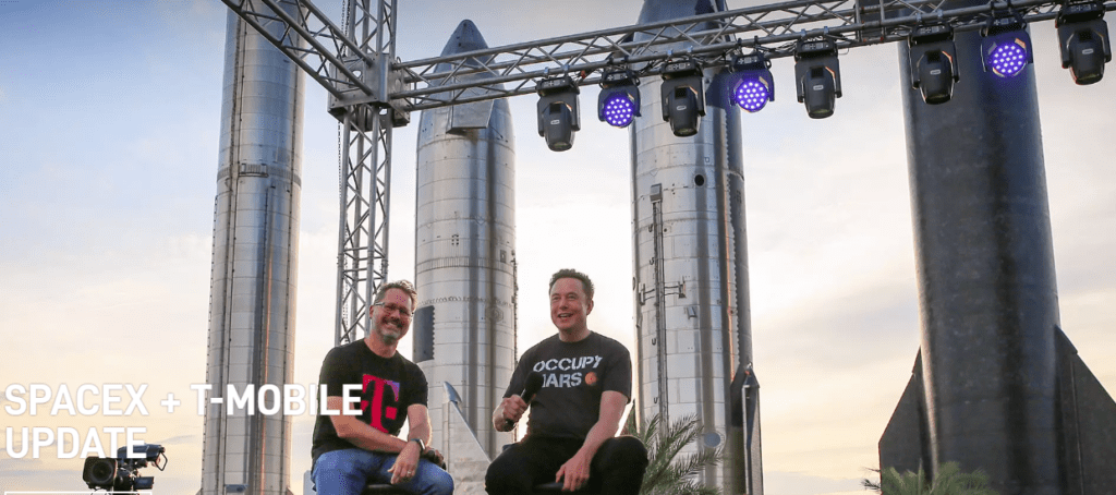 True Satellite-to-Cellular Service by SpaceX and T-Mobile