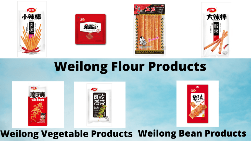 Weilong Range of Snacks