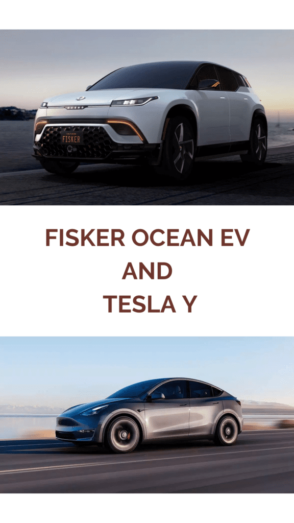 Fisker Ocean and Tesla Y