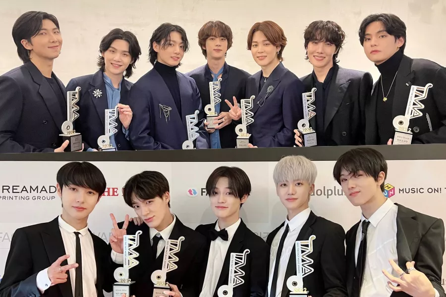 BTS Wins 2022 Fact Music Award Image Credit Soompi