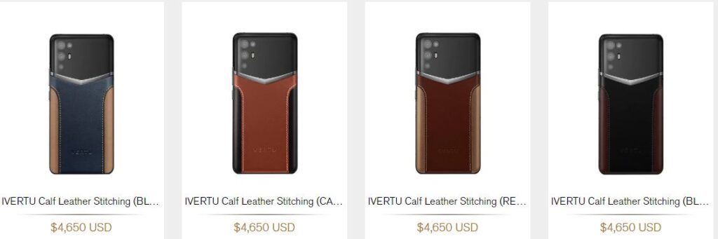 VERTU Phones iVERTU range3