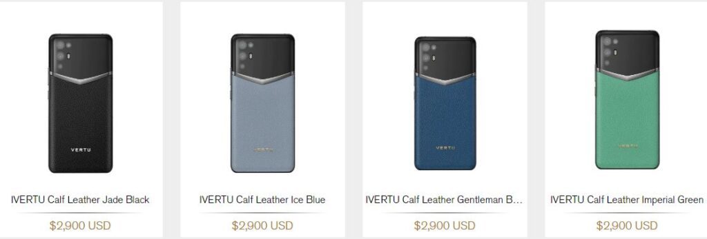 VERTU Phones iVERTU range2