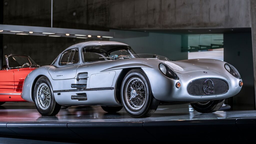 1955 Mercedes-Benz 300 SLR "Uhlenhaut Coupe Image Credit: Mercedes Benz