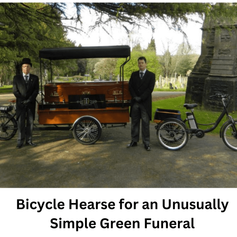 Bicycle Hearse for an Unusually Simple Green Funeral (1)