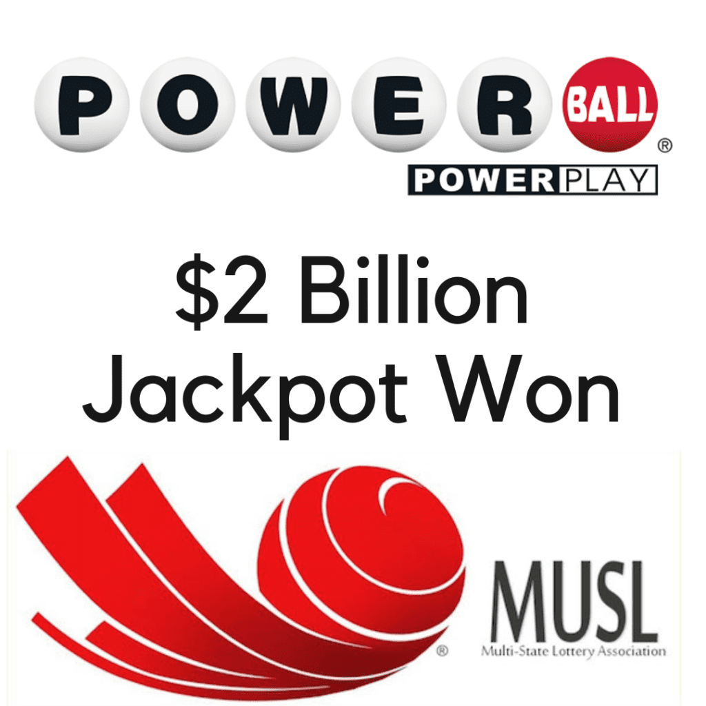 Winner of the Gigantic $2 billion US Powerball