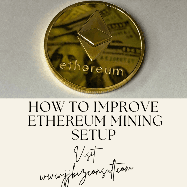 How to improve Ethereum mining setup