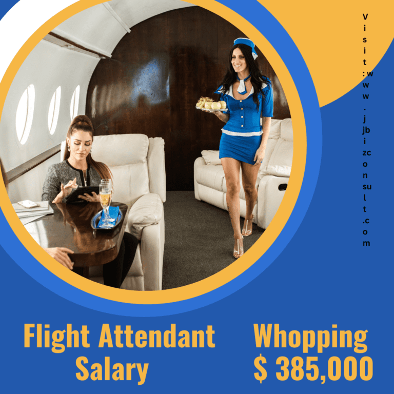 Flight Attendants Salary a Whooping $ 350,000