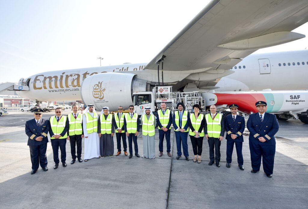 Emirates Spectacular Flight Powered With Breakthrough Sustainable Aviation Fuel