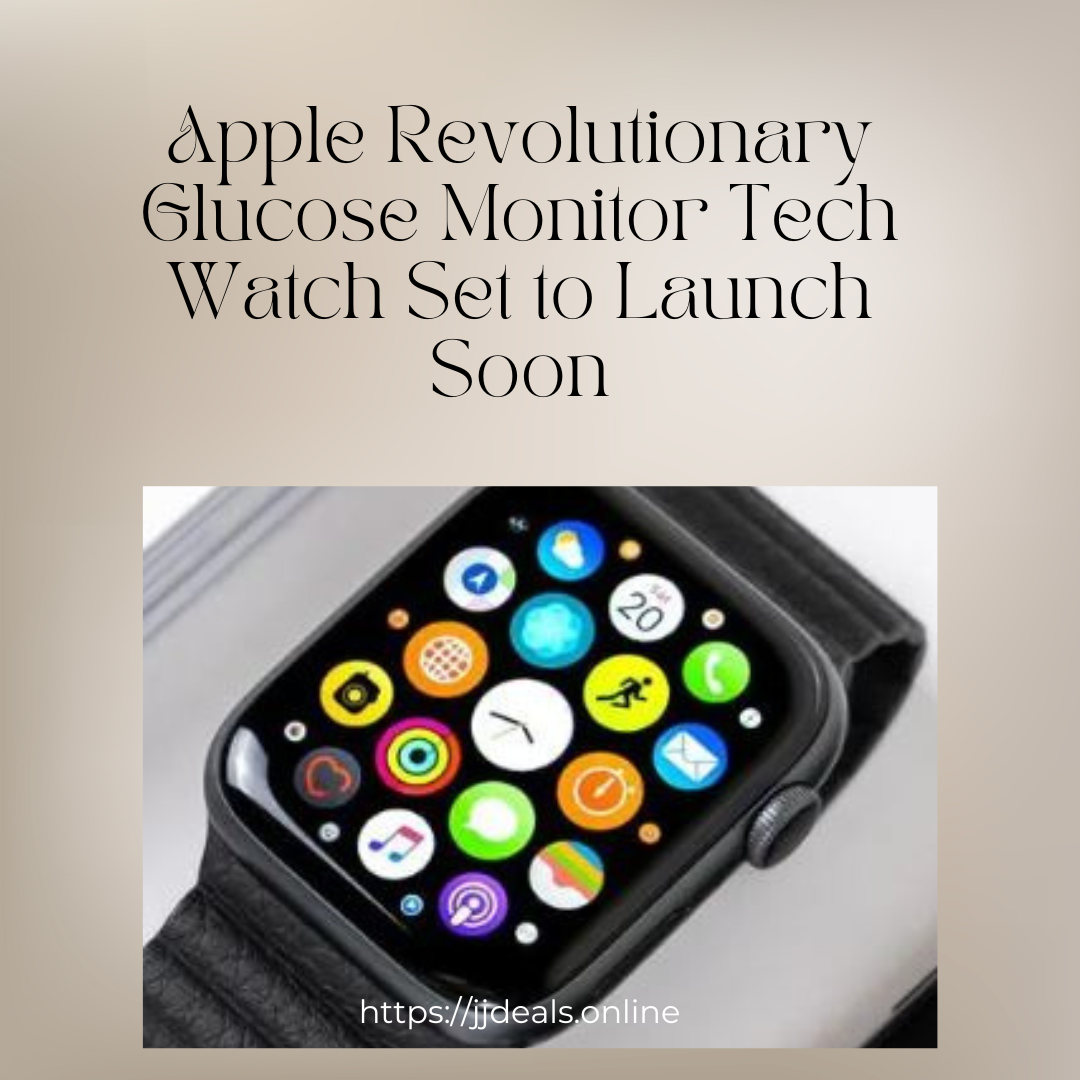 Apple Glucose Monitor Watch