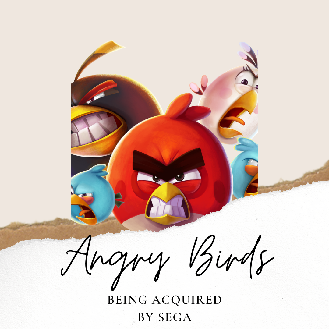 Angry Birds being acquired by Sega