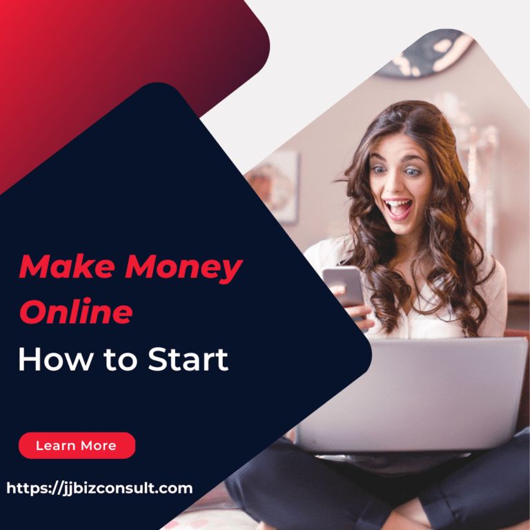 Make Money Online - How to start