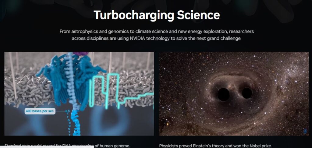 Turbocharging Science Image Credit: NVidia