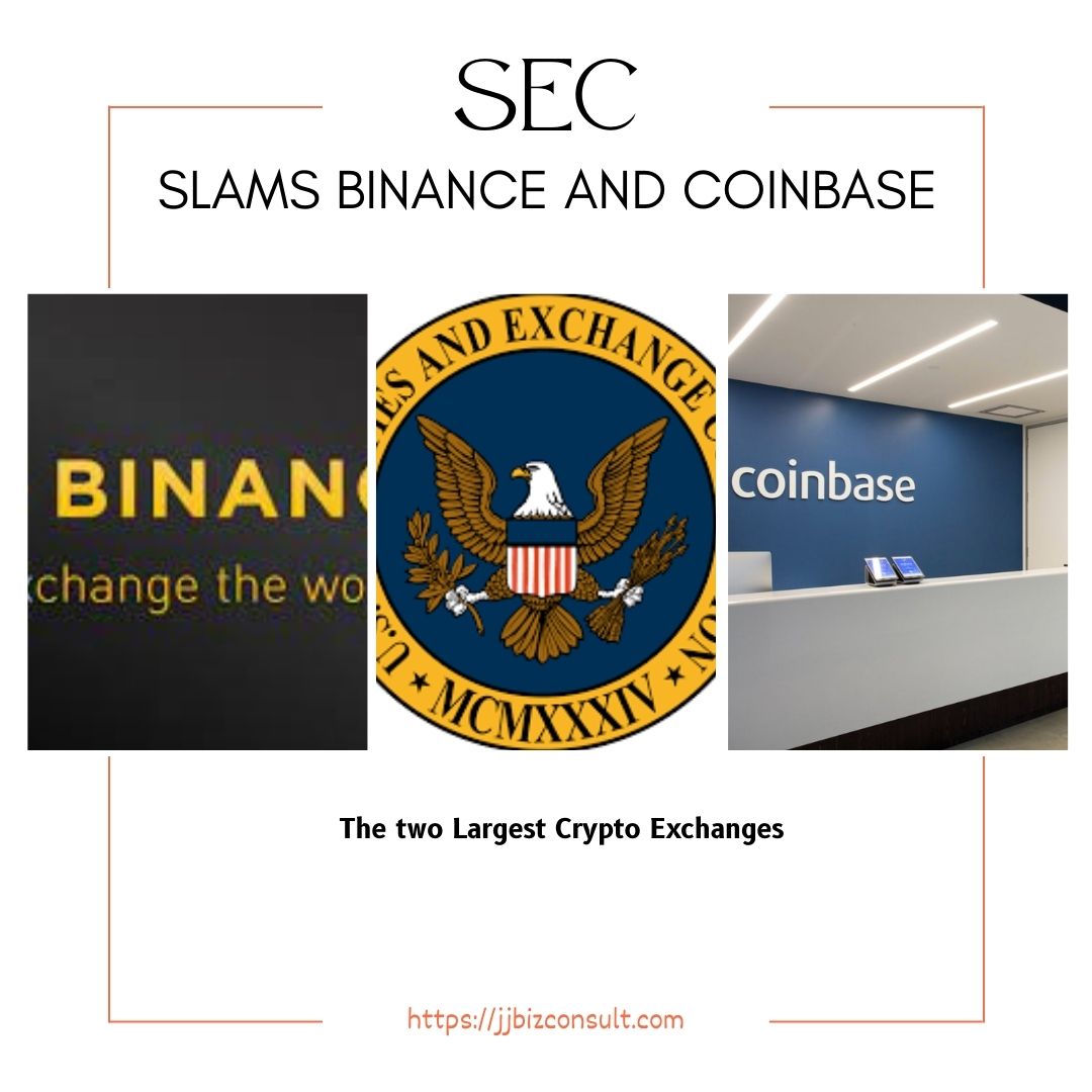 SEC slams Binance and Coinbase