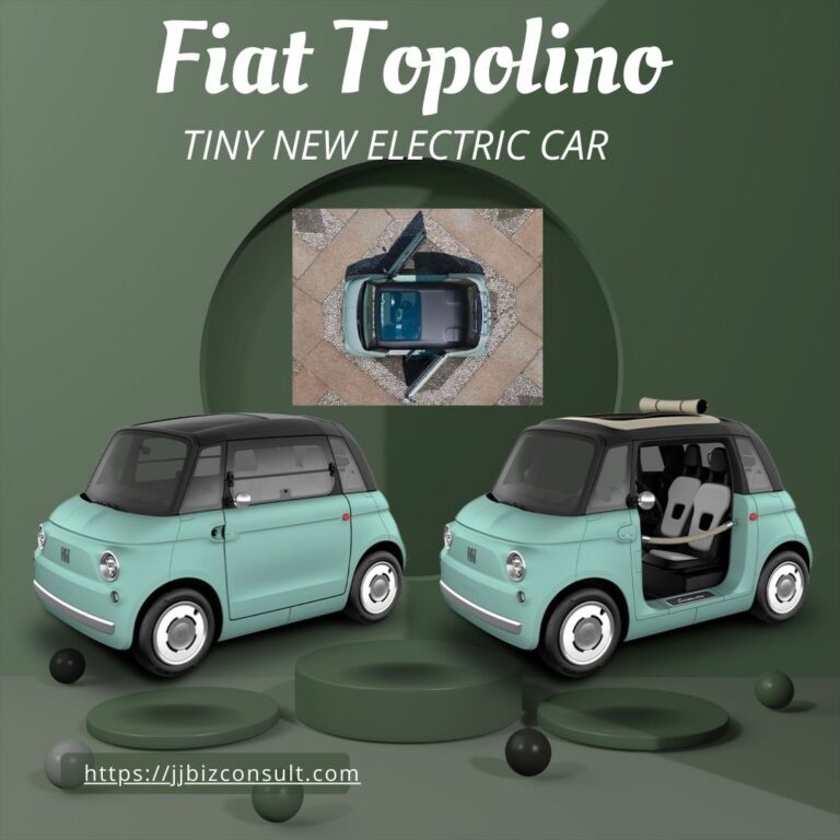 Fiat Topolino : Tiny New Electric Car