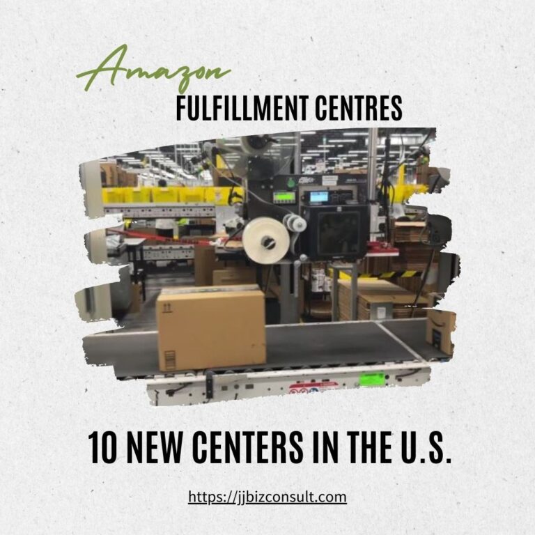 New Amazon Fulfillment Centers