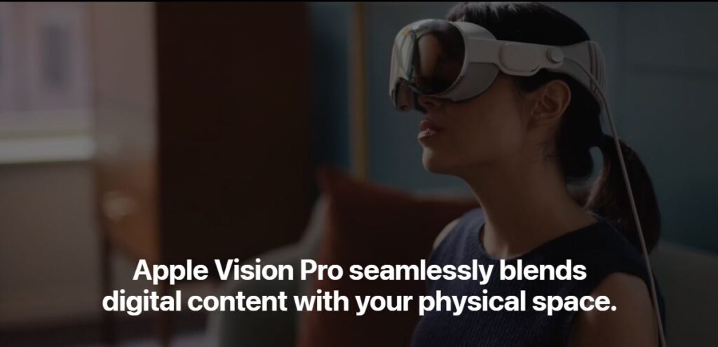 Apple's new Vision Pro Virtual Reality Headset