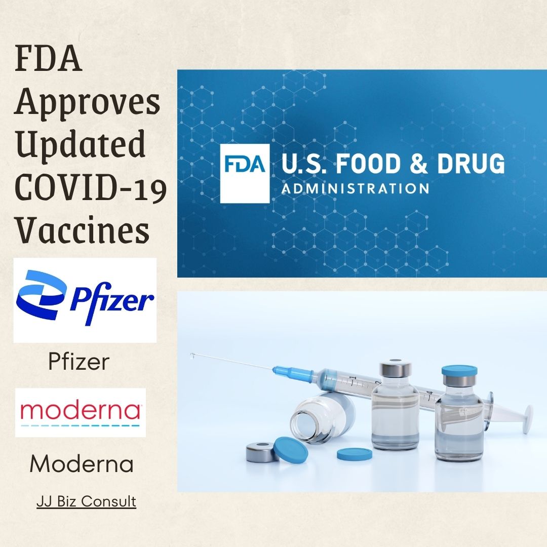 FDA Approves Updated COVID-19 Vaccines from Pfizer and Moderna