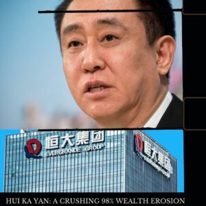 Hui Ka Yan: A Crushing 98% Wealth Erosion for the Resilient Founder of Struggling China Evergrande