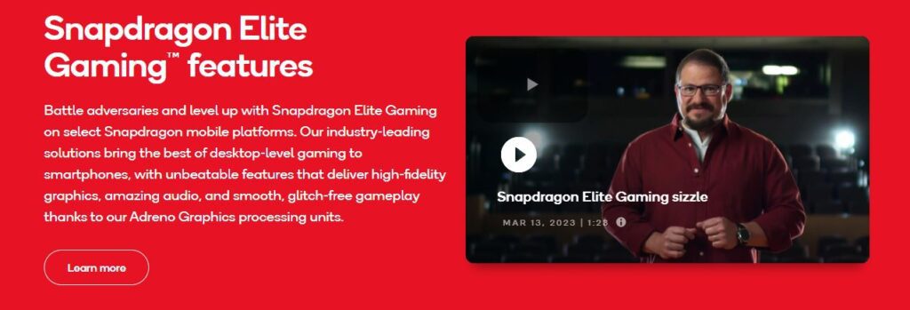 Snapdragon Elite Gaming