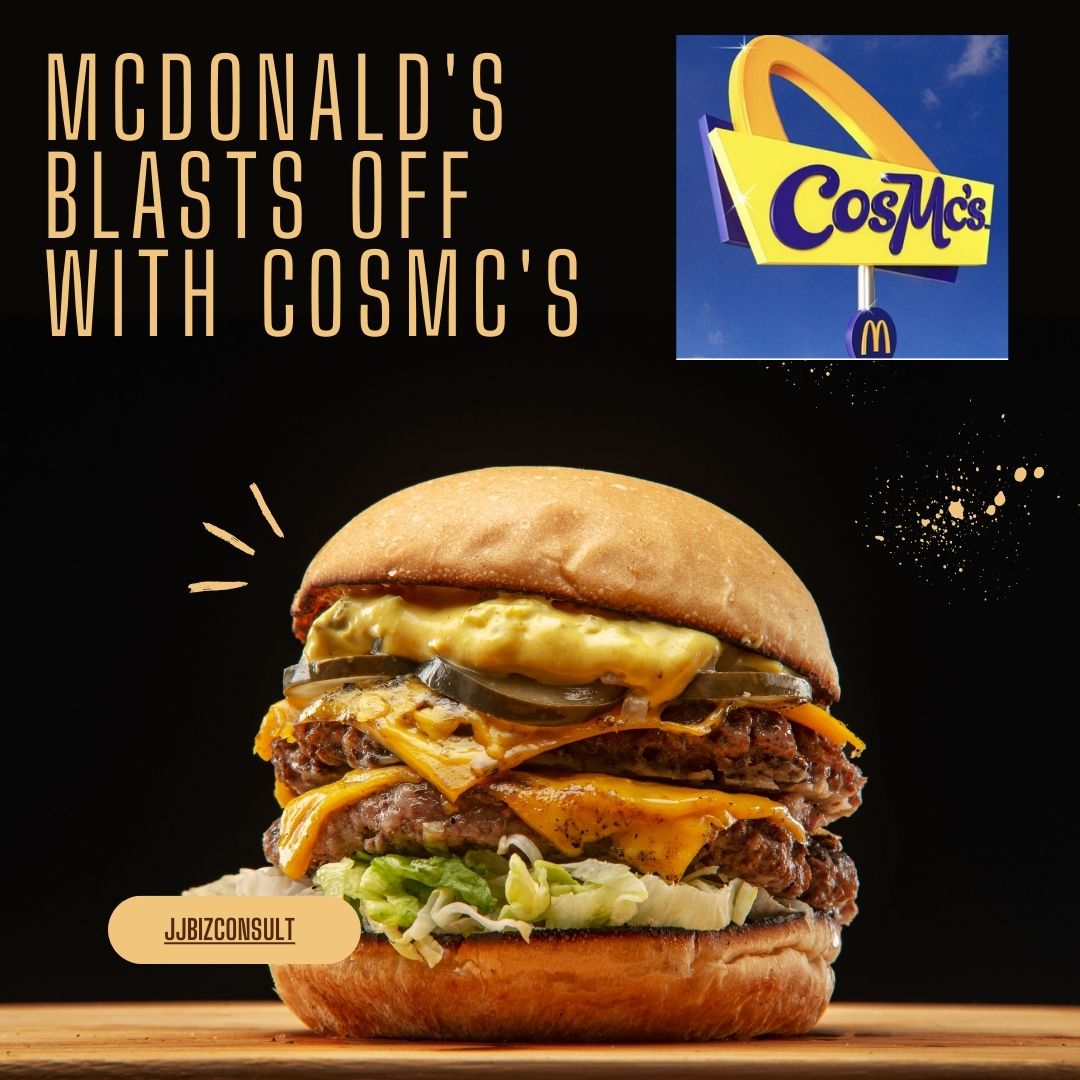 McDonald's Blasts Off with CosMc's: Customized Treats and Beyond Burgers