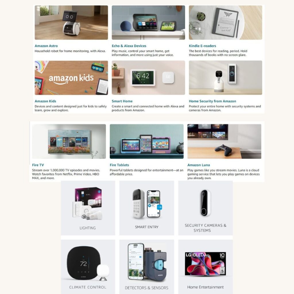Amazon Smart Home Devices