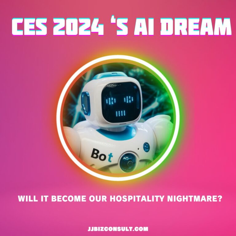 CES 2024 's AI Dream: Will it Become Our Hospitality Nightmare?