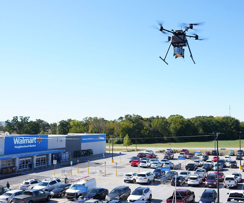 Walmart Drone Delivery