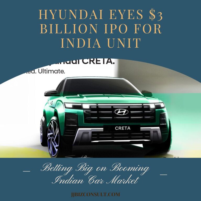 Hyundai Eyes $3 Billion IPO for India Unit, Betting Big on Booming Indian Car Market