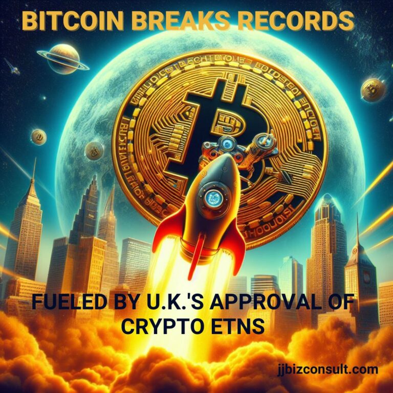 Bitcoin Breaks Records Fueled by U.K.'s Approval of Crypto ETNs