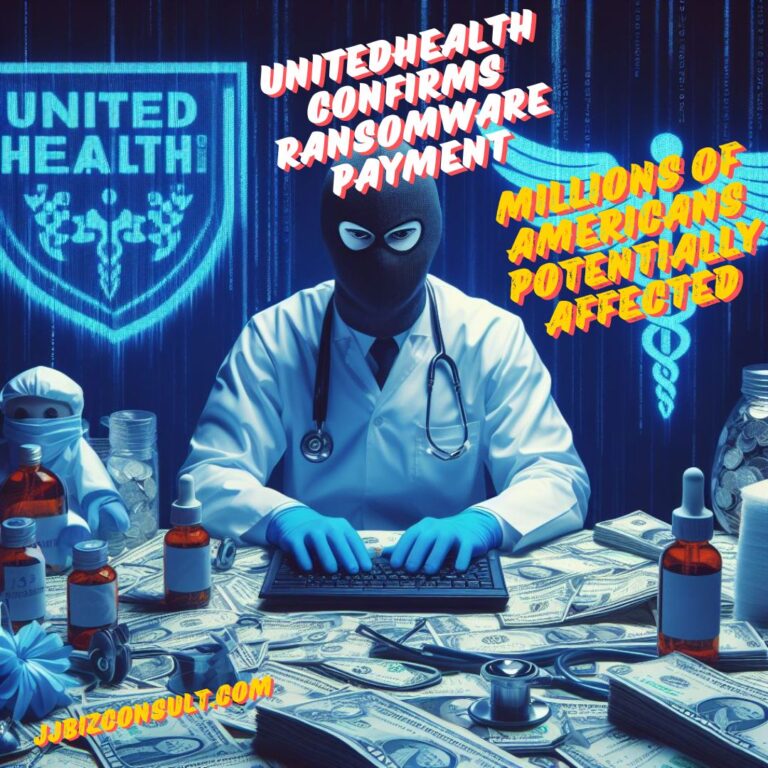 UnitedHealth Confirms Ransomware Payment, Millions of Americans Potentially Affected