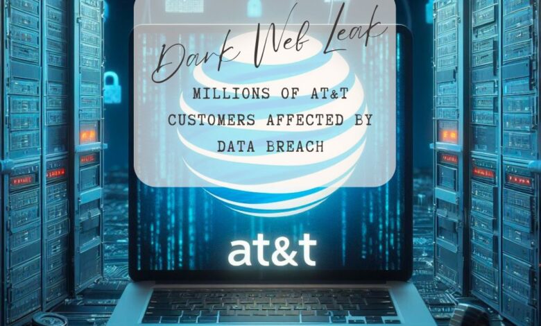 Dark Web Leak: Millions of AT&T Customers Affected by Data Breach