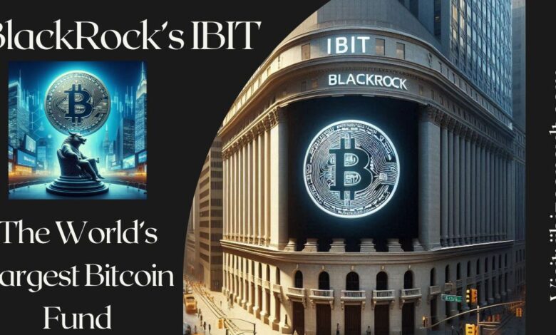 BlackRock's IBIT Emerges as World's Largest Bitcoin Fund