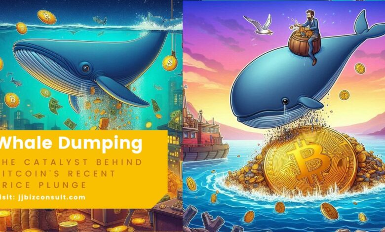 Whale Dumping: The Catalyst Behind Bitcoin's Recent Price Plunge