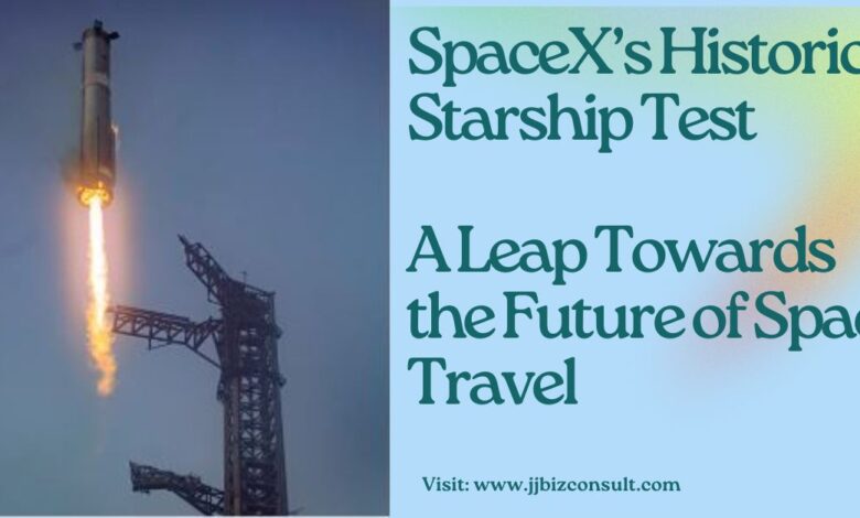 SpaceX’s Historic Starship Test