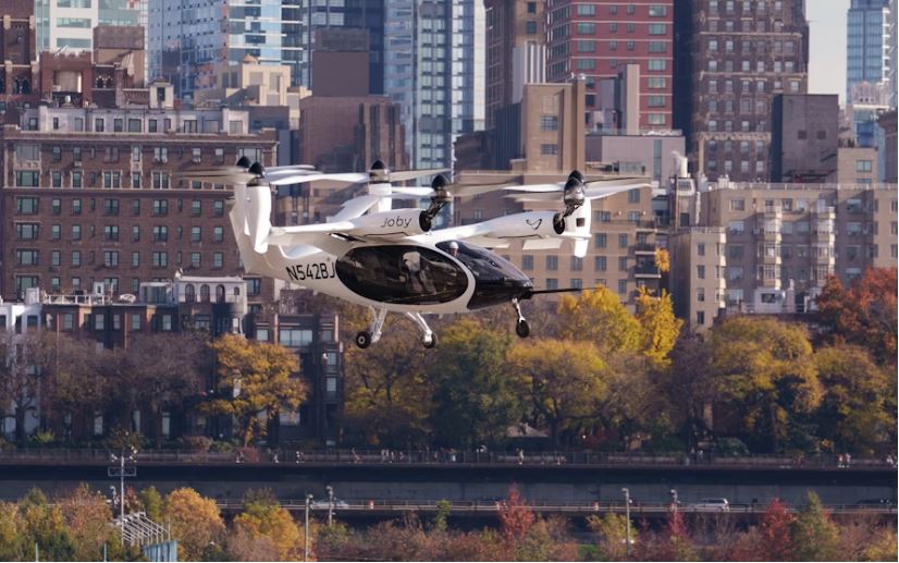 Joby's eVtol in New York.